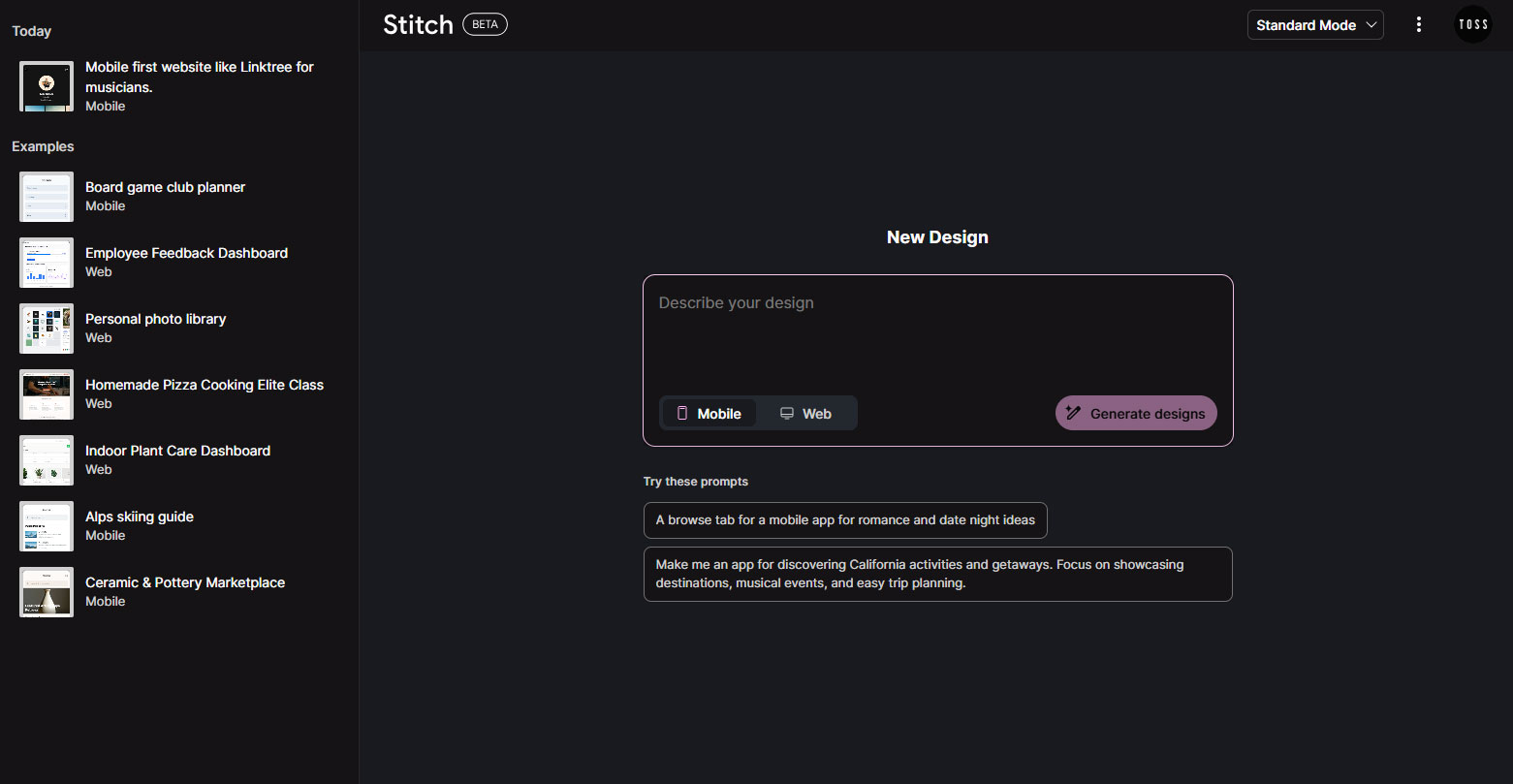 Google Stitch