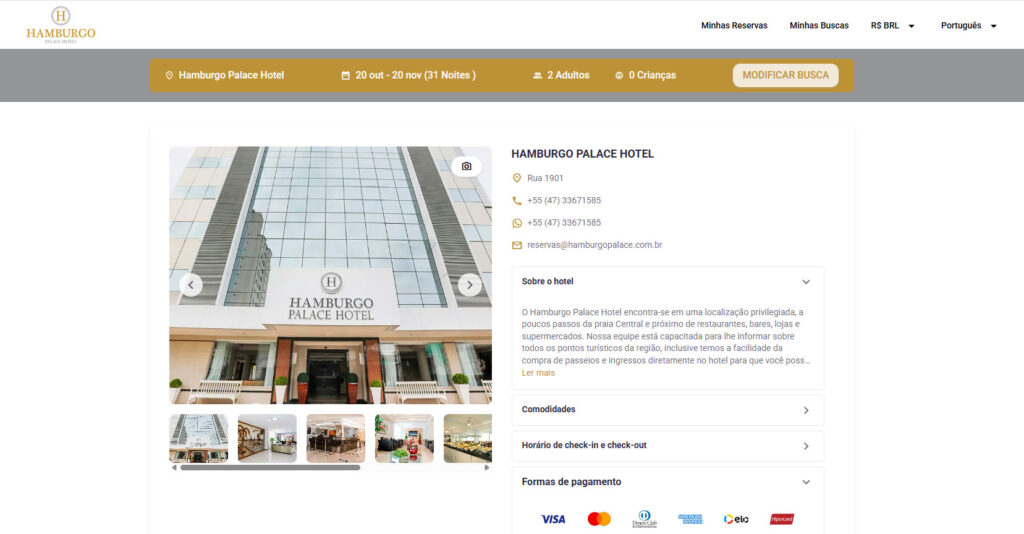 Hambugo Palace Hotel